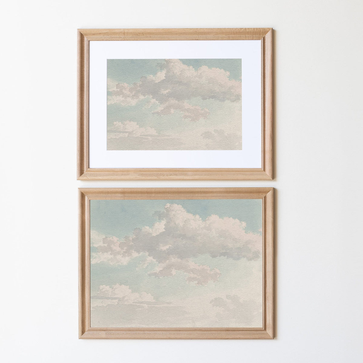 Clouds and Sky Painting | Wood Framed Canvas | N129