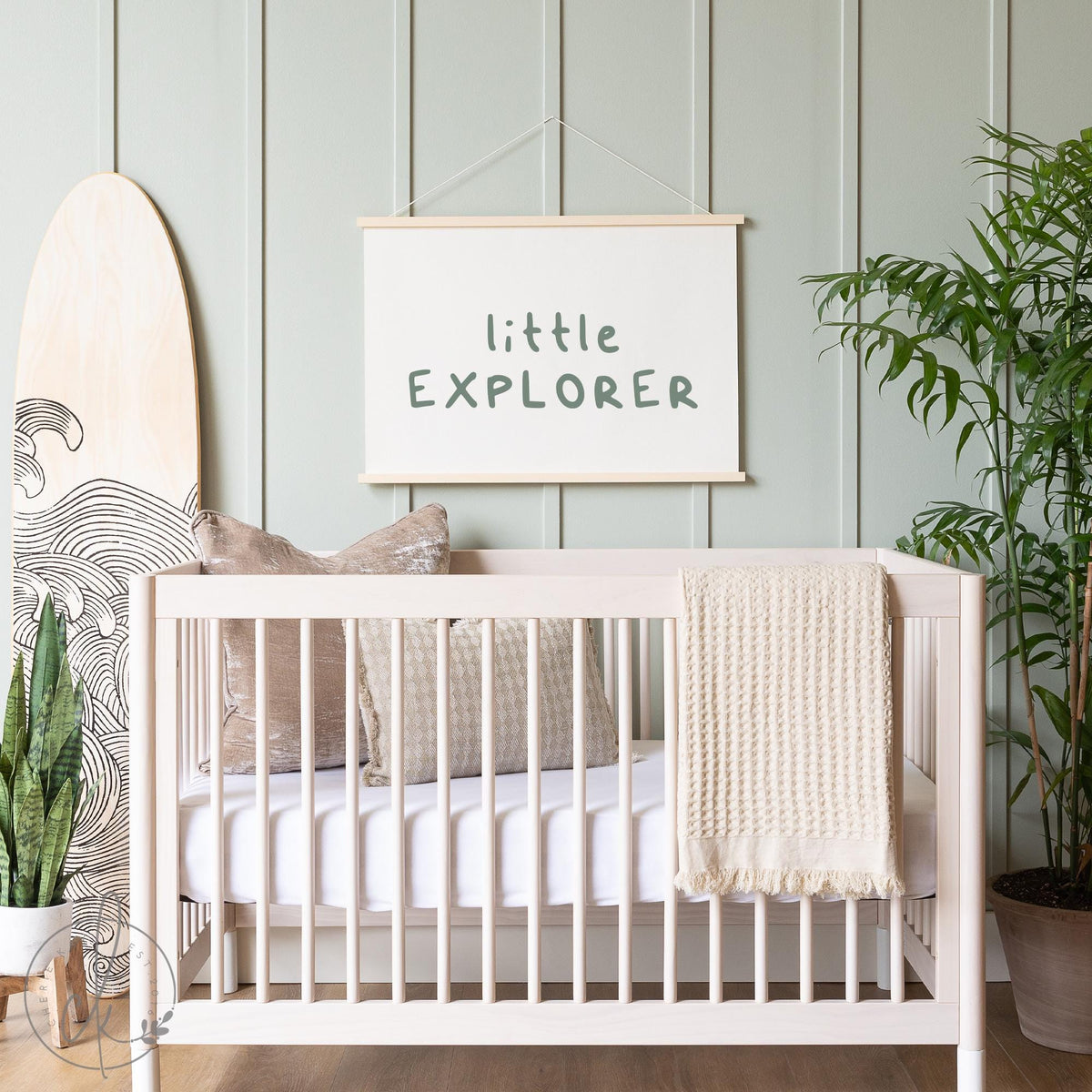 Little Explorer Kids Room Sign | Adventure Themed Canvas | Nursery Decor | Playroom Inspiration | Baby Shower Gift | Classroom Wall Art |34