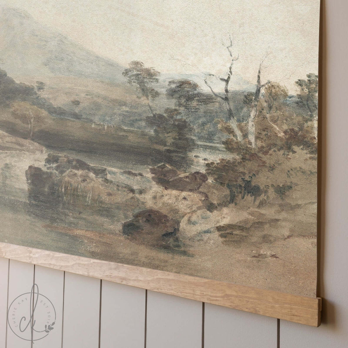Oversized Framed Canvas Tapestry | T48